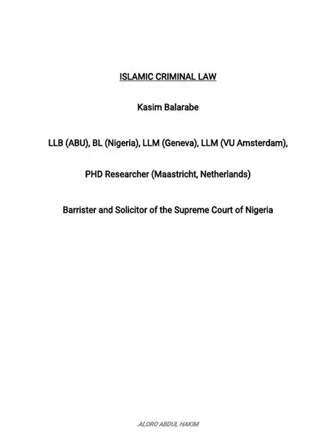 Regulation of Forgiving in Islamic Criminal Law and the Criminal Code Bill