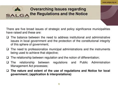 Research local government regulations