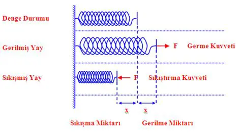 Sarmal Yay F Kuvvetiyle Geriliyorsa