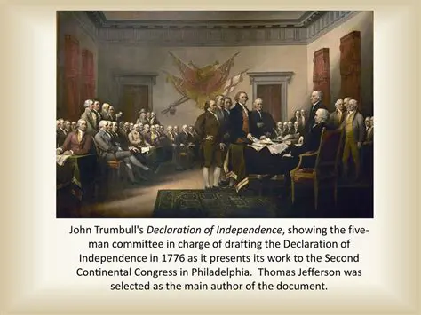 The committee in charge of drafting the Declaration is formed