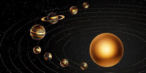 The Eight White Ovals Around the Sun