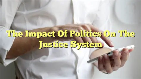 The Impact on the Justice System