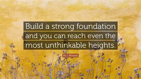 The Importance of a Strong Framework
