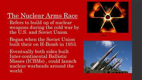The Intensification of the Nuclear Arms Race
