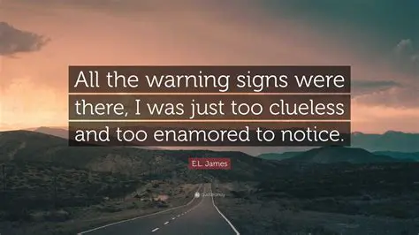 The Warning Signs Were There