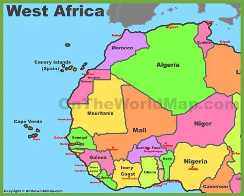 The Western Coast of Africa