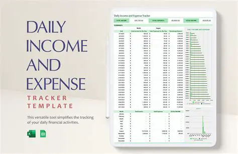 Track your income and expenses