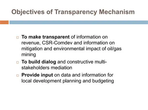 Transparency Mechanism by the Curator