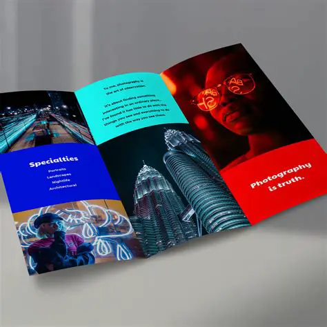 Update your brochures and flyers